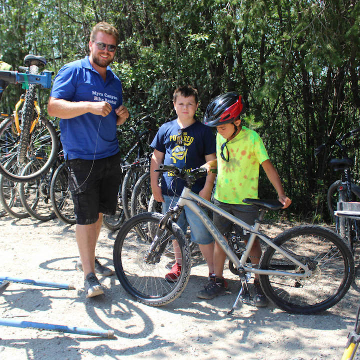 Jeroen Vos - Myra Canyon Bike Rental