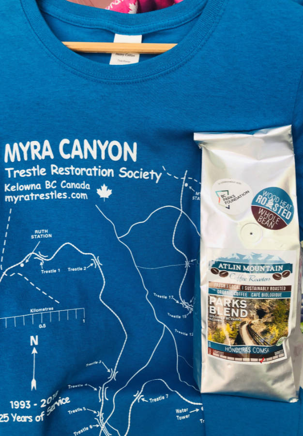 Myra Canyon concession stand Myra Canyon concession stand