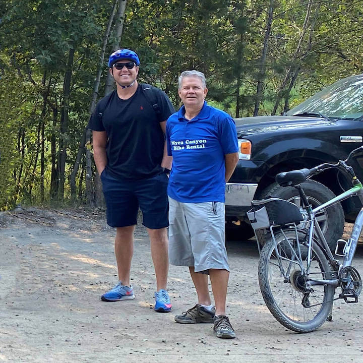 Keith shanks - Myra Canyon Bike Rental