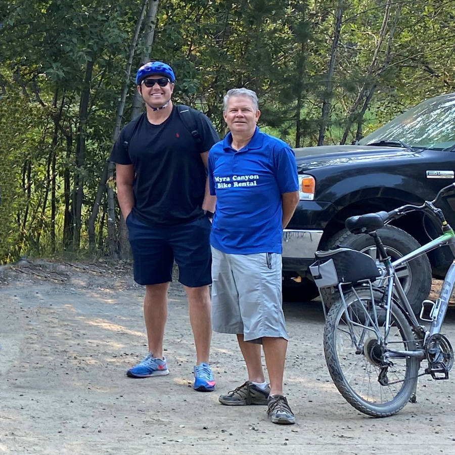 Keith - Myra Canyon Bike Rental