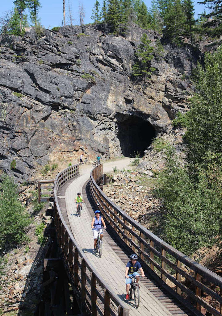 Myra Canyon Bike trail